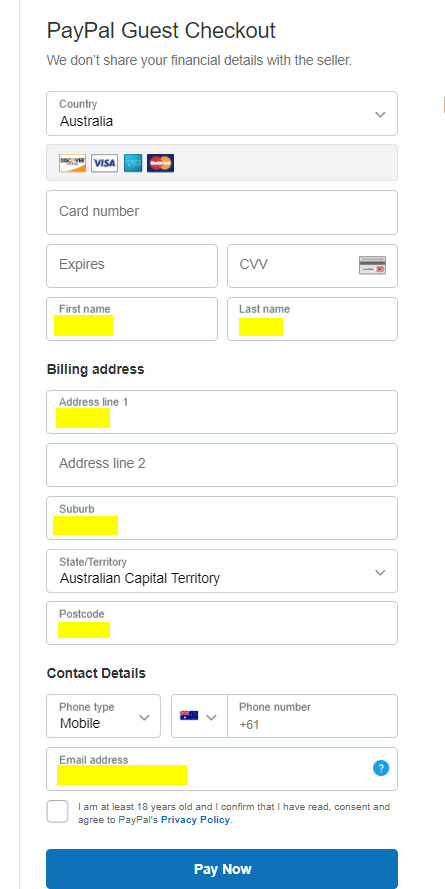 Opencart - How to enable the shipping options on Paypal checkout?